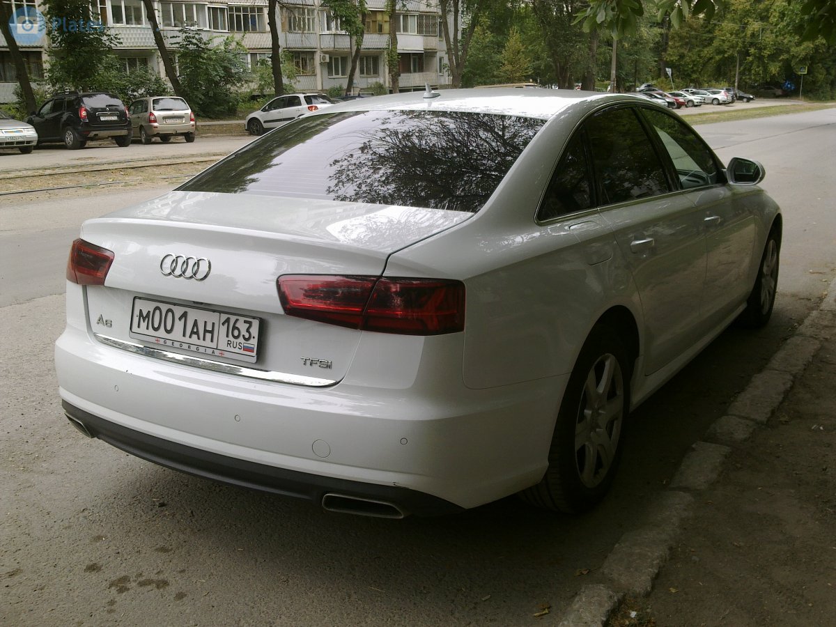 м 001 ан 163, Audi A6 4th gen Sedan (C7/4G2/4GC), 2011–2018