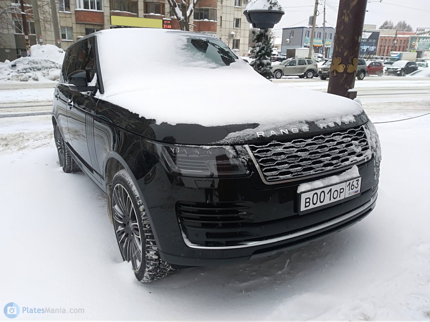 в 001 ор 163, Land Rover Range Rover 4th gen (L405), facelift, 2017–2022