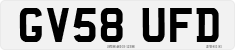 License plate of the United Kingdom, 2001 year system