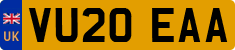 License plate of the United Kingdom, 2001 year system