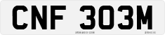 License plate of the United Kingdom, 1963 year system