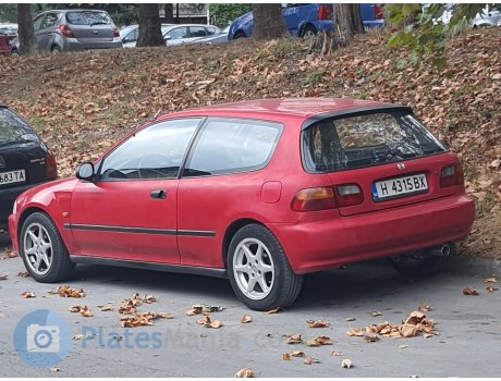 H 4315 BX, Honda Civic