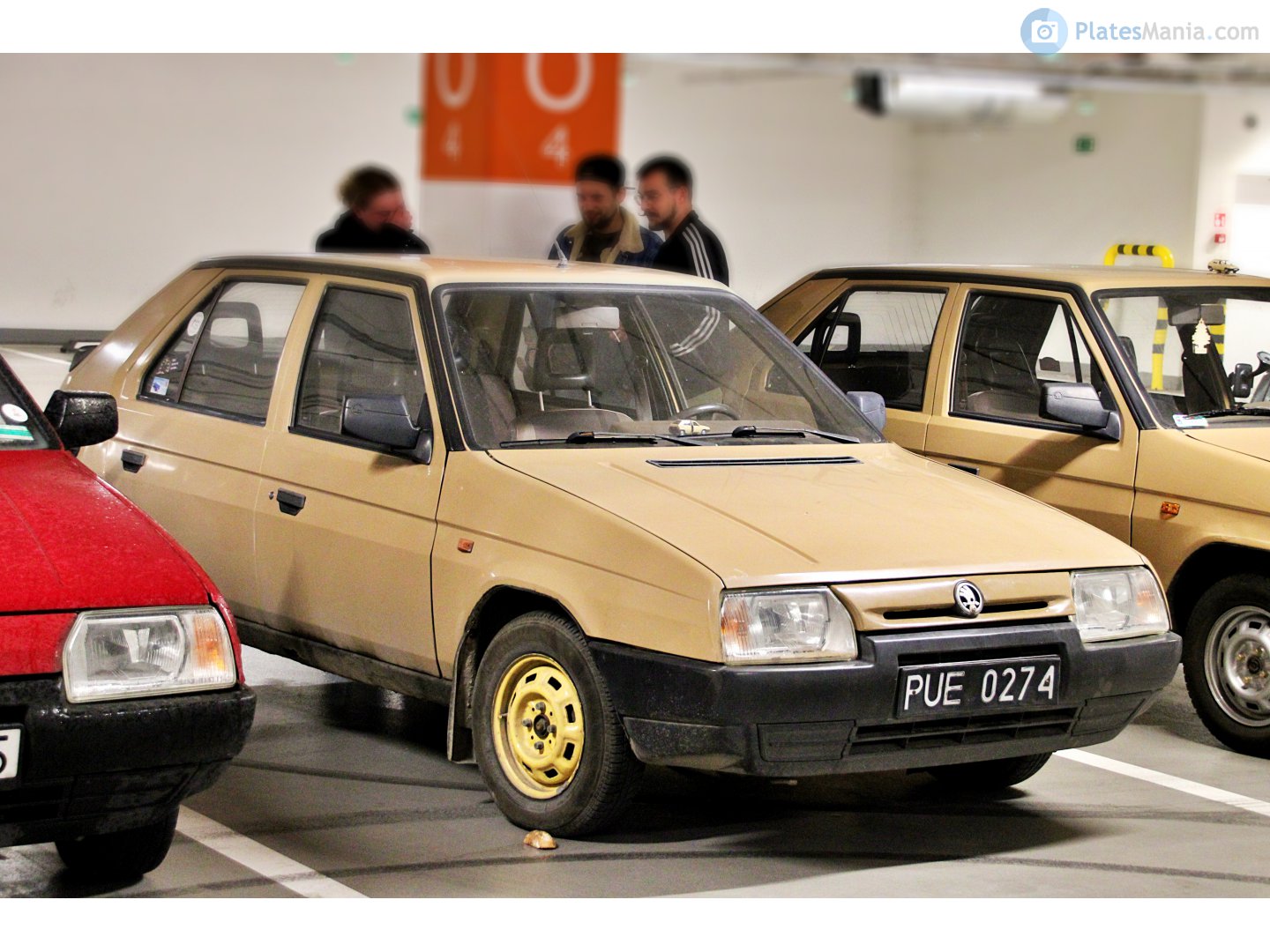 PUE 0274, Skoda Favorit 1st gen Hatch (Type 781), 1987–1995