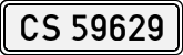 License plates of Spain, 1900 year series