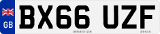 License plate of the United Kingdom, 2001 year system
