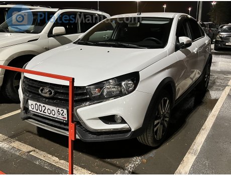 о002оо62, Lada (VAZ) Vesta