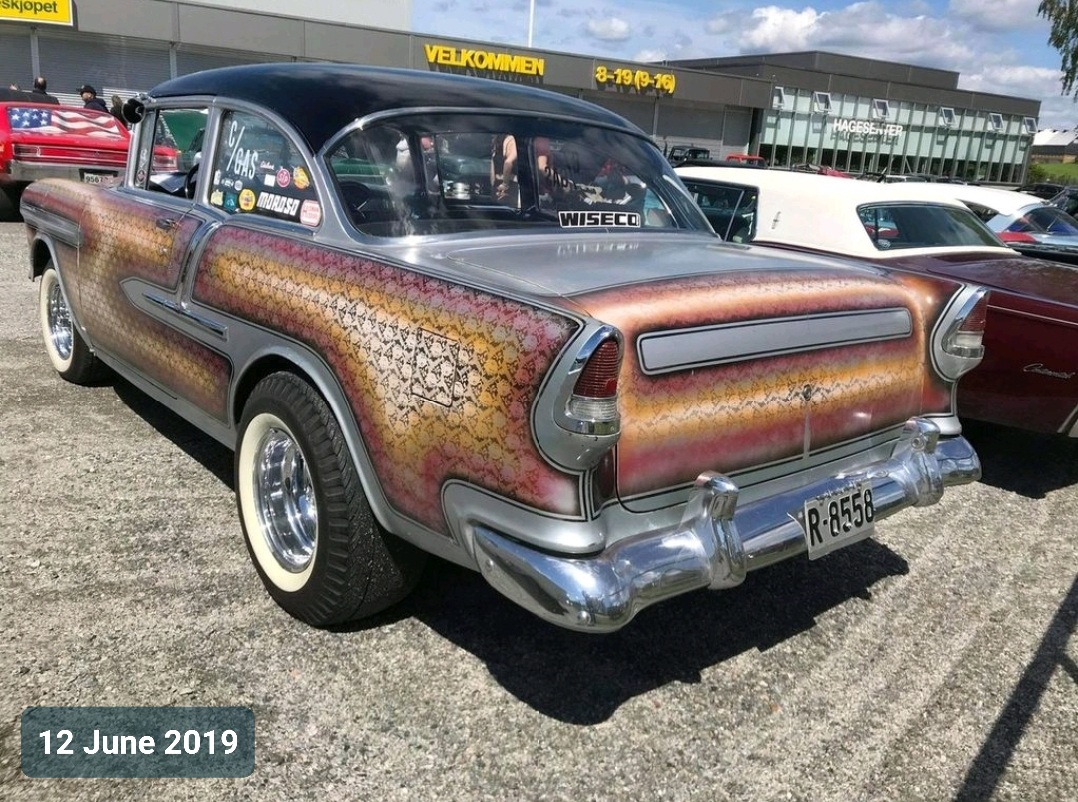 R-8558, Chevrolet 210 2nd gen 1955 2-door Sedan (2102-1011; A-body), 1954–1955