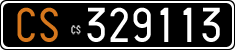 License plate of Italy, Cars (1927 year series)