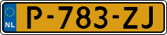 License plate of the Netherlands, Cars