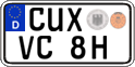 German license plate, Plates for oldtimers (type 