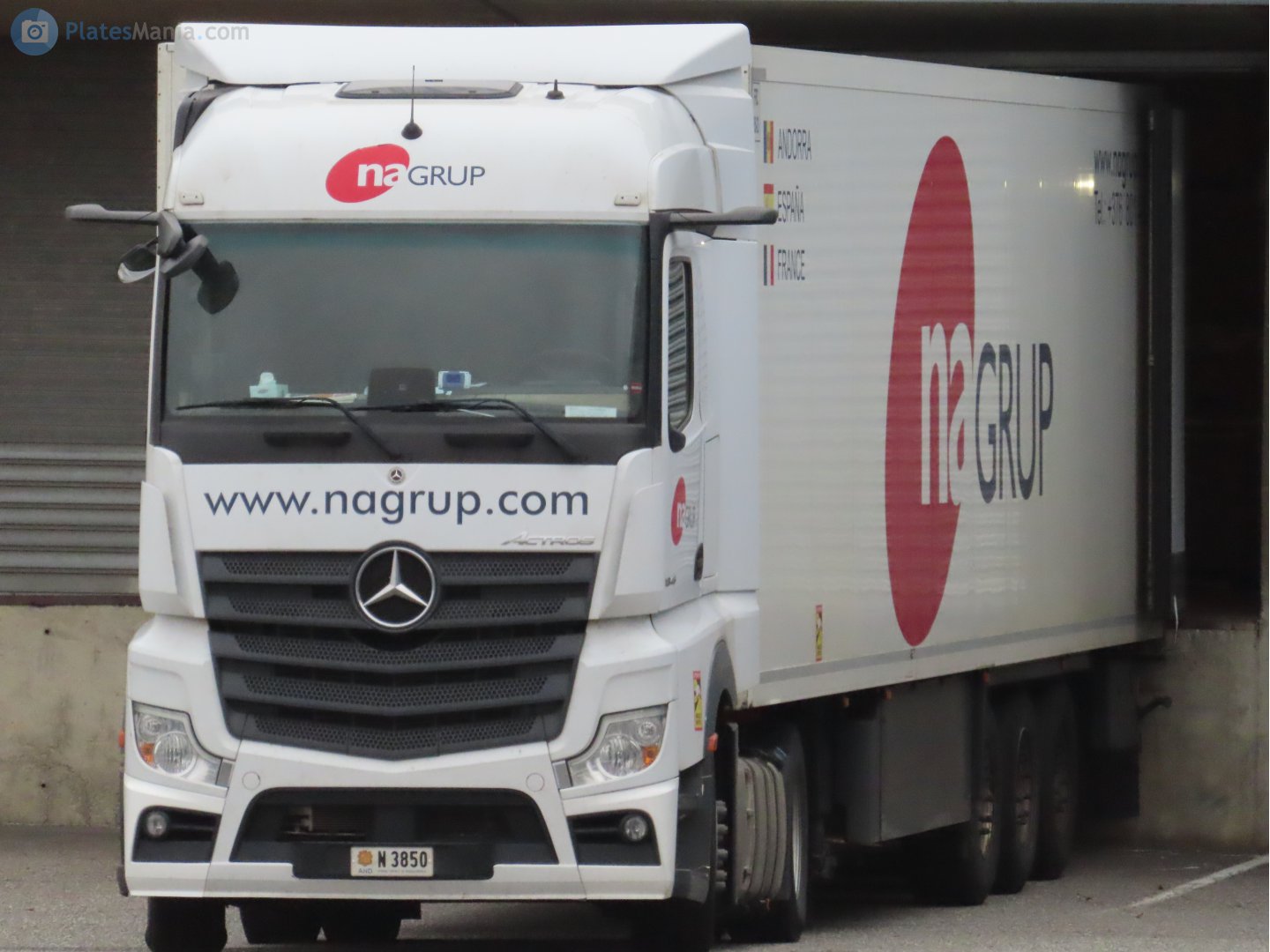 N 3850, Mercedes-Benz Actros 3rd gen (MP4/MP5), 2011–