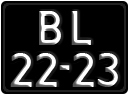 License plate of Portugal, Regular plates