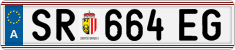 License plate of Austria, Regular plates
