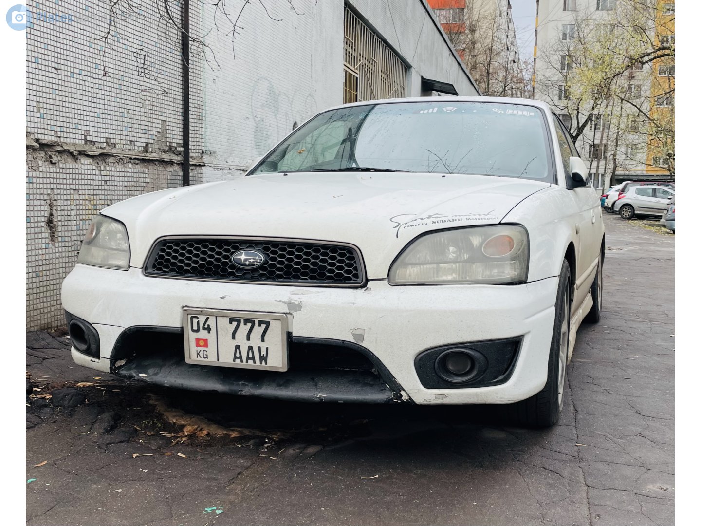 04 777 AAW, Subaru Legacy 3rd gen Sedan (B4) (BE), 1998–2003