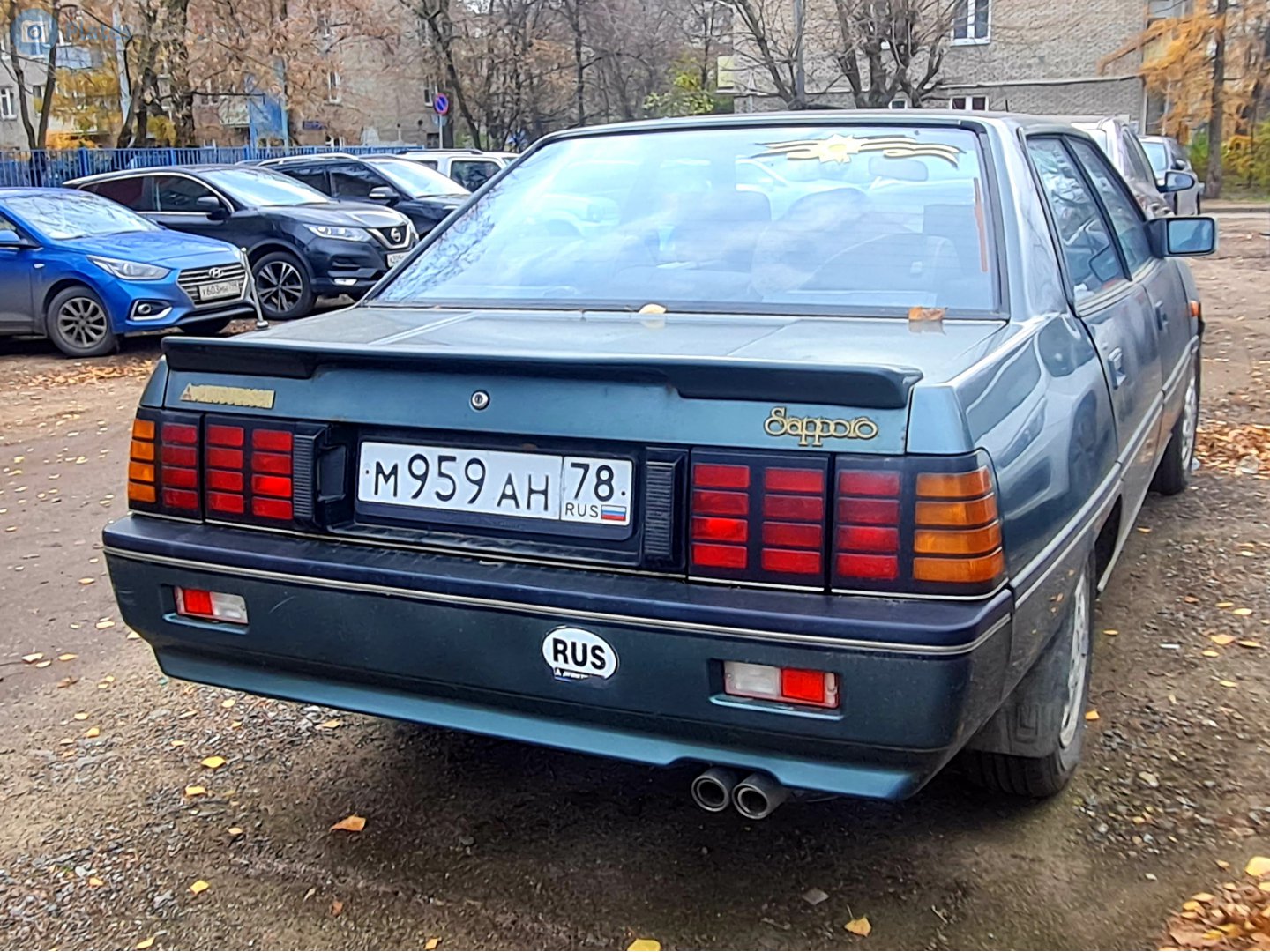 м 959 ан 78, Mitsubishi Sapporo 2nd gen Sedan (E31–E39; EU-market), 1987–1990