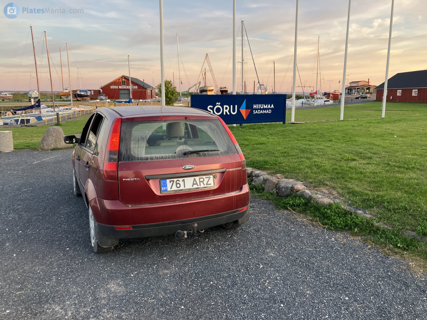 761 ARZ, Ford Fiesta 5th gen 5-door Hatch (B256/BV256), 2002–2005 (–2010 for LATAM-market)