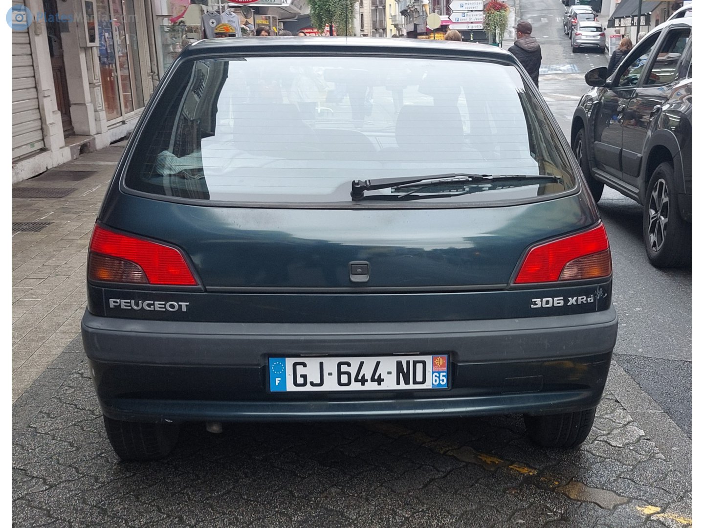 GJ-644-ND, Peugeot 306 1st gen 5-door Hatch (N3/N5), 1993–2001