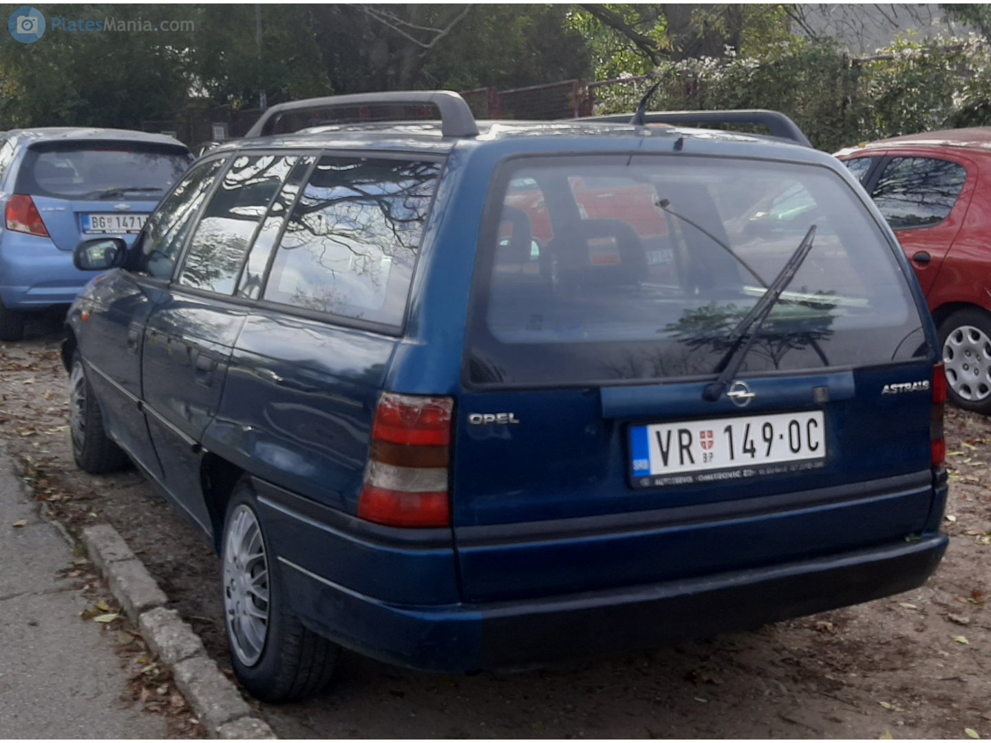 VR 149-OC, Opel Astra 1st gen Caravan Wagon (F; T92), 1991–1998 (–2002 for Eastern Europe)