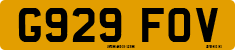 License plate of the United Kingdom, 1983 year system