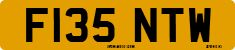License plate of the United Kingdom, 1983 year system