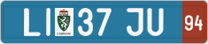 License plate of Austria, Provisional