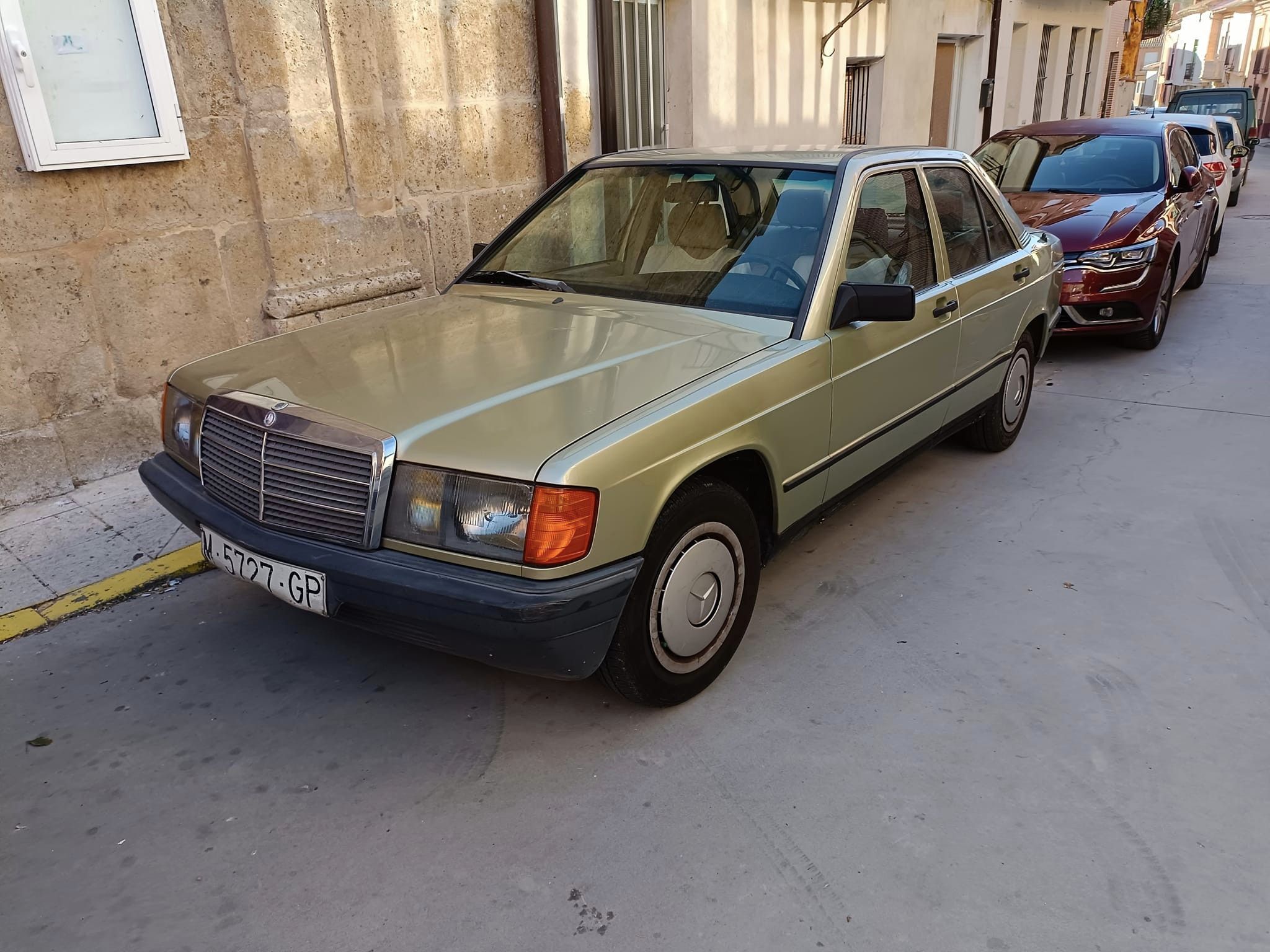 M 5727 GP, Mercedes-Benz C-Klasse 190 Sedan (W201), 1982–1993