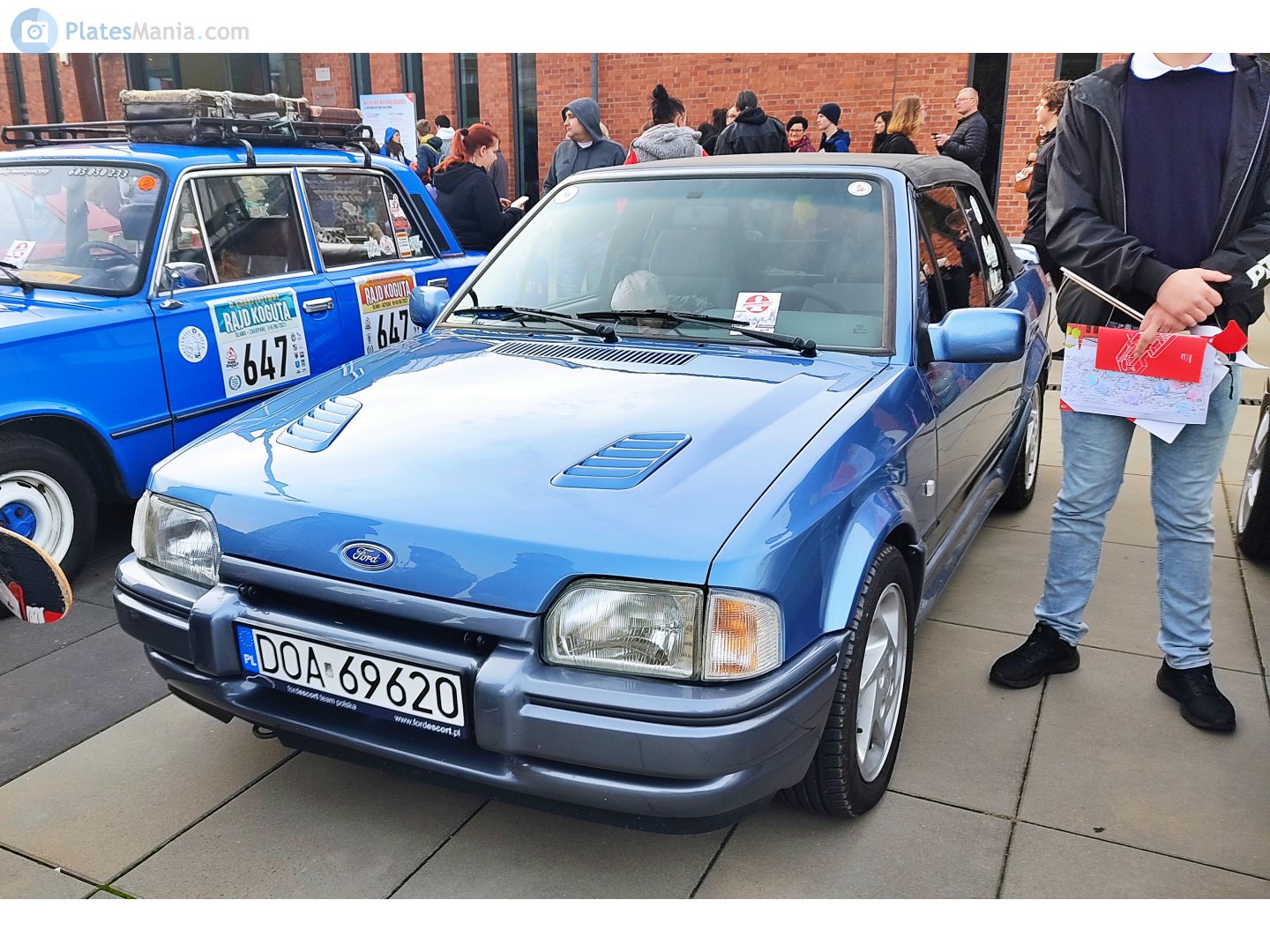 DOA 69620, Ford Escort 4th gen Cabriolet (ALF; Global-market), 1986–1990 (–1992 for LATAM-market)