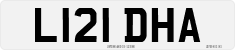 License plate of the United Kingdom, 1983 year system