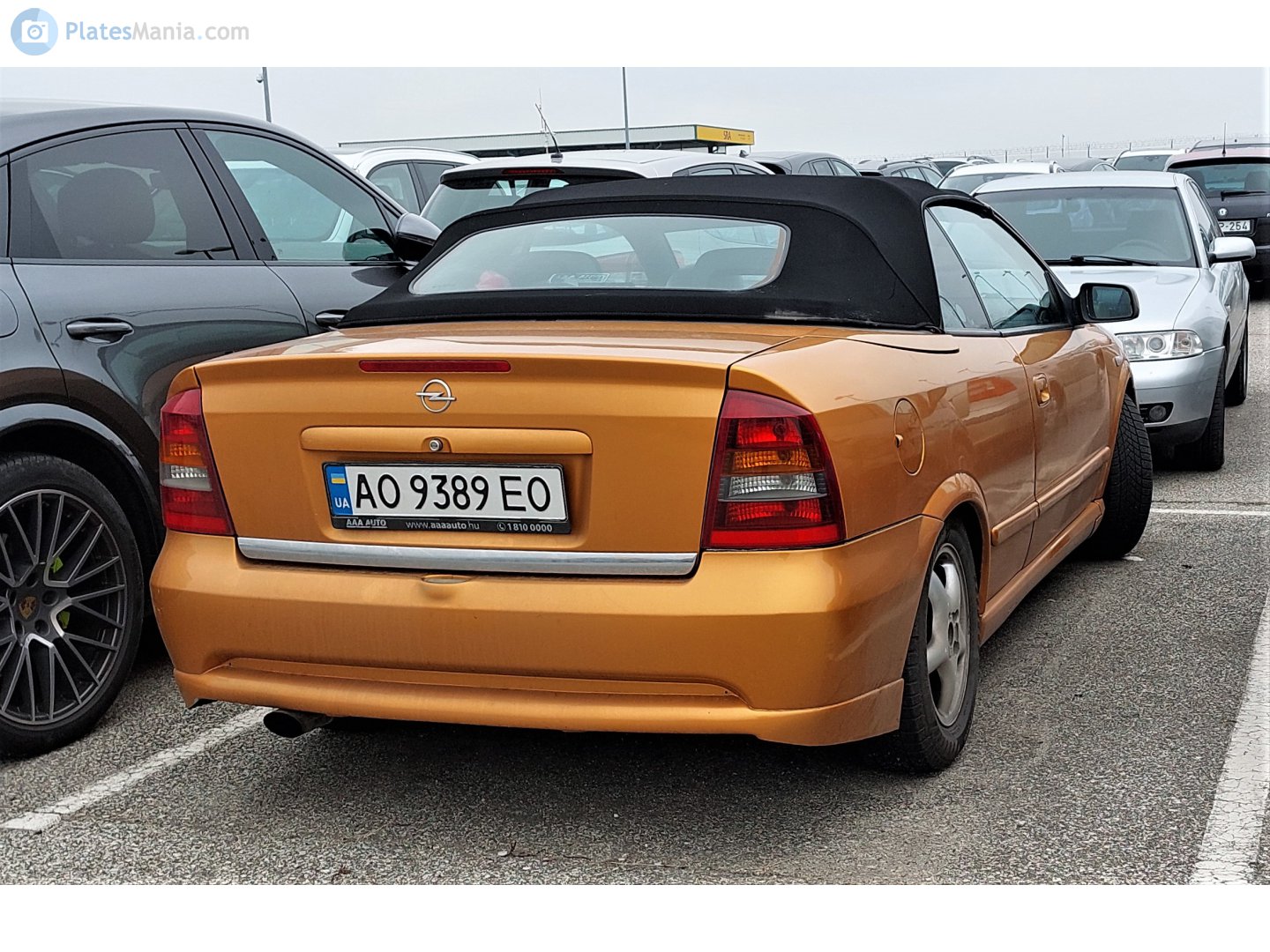 AO 9389 EO, Opel Astra 2nd gen Cabriolet (G; T98), 2000–2004
