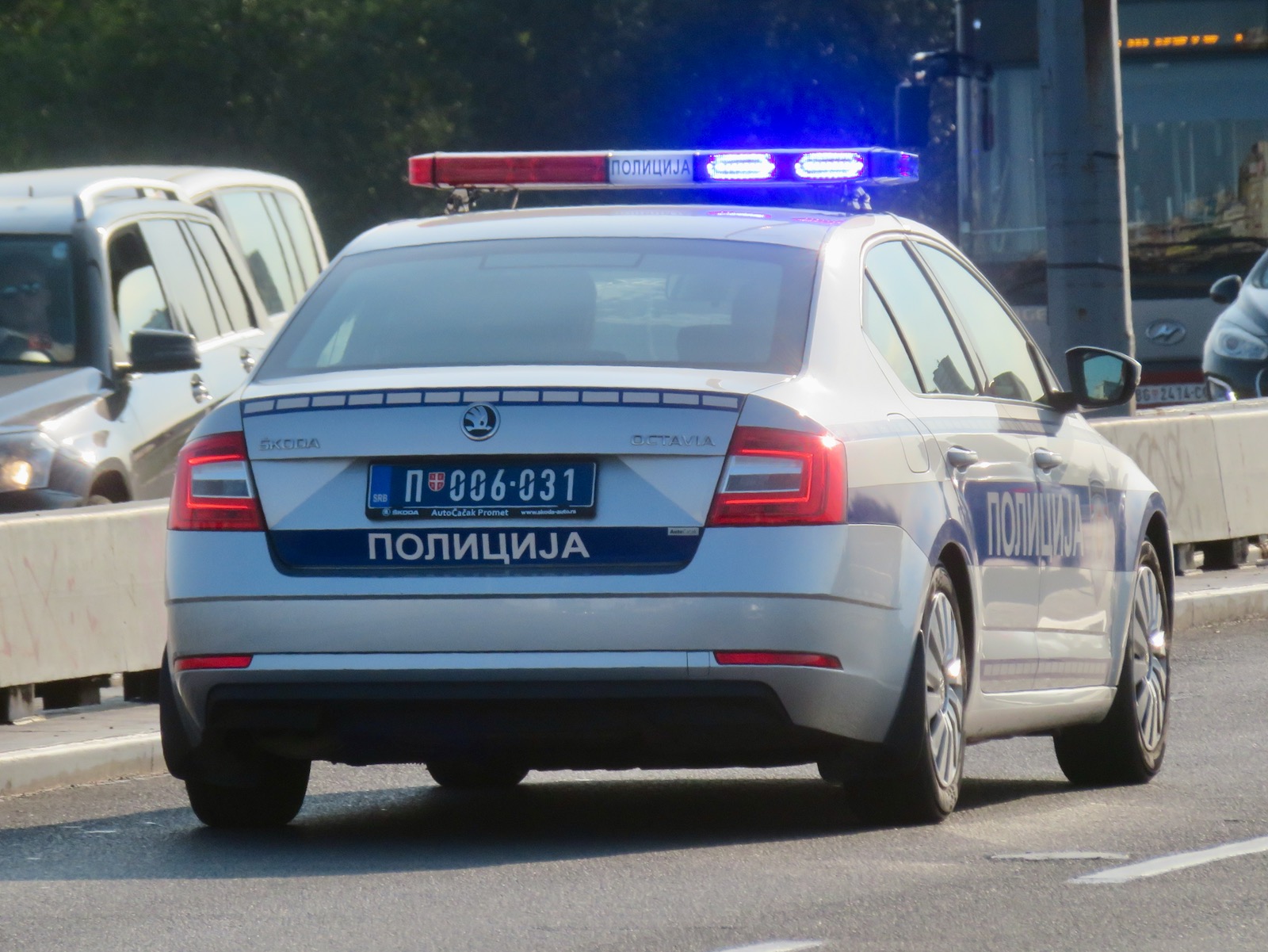П 006-031, Skoda Octavia 3rd gen Liftback (A7/5E3), facelift, 2017–2022 (–2023 for CN-market)