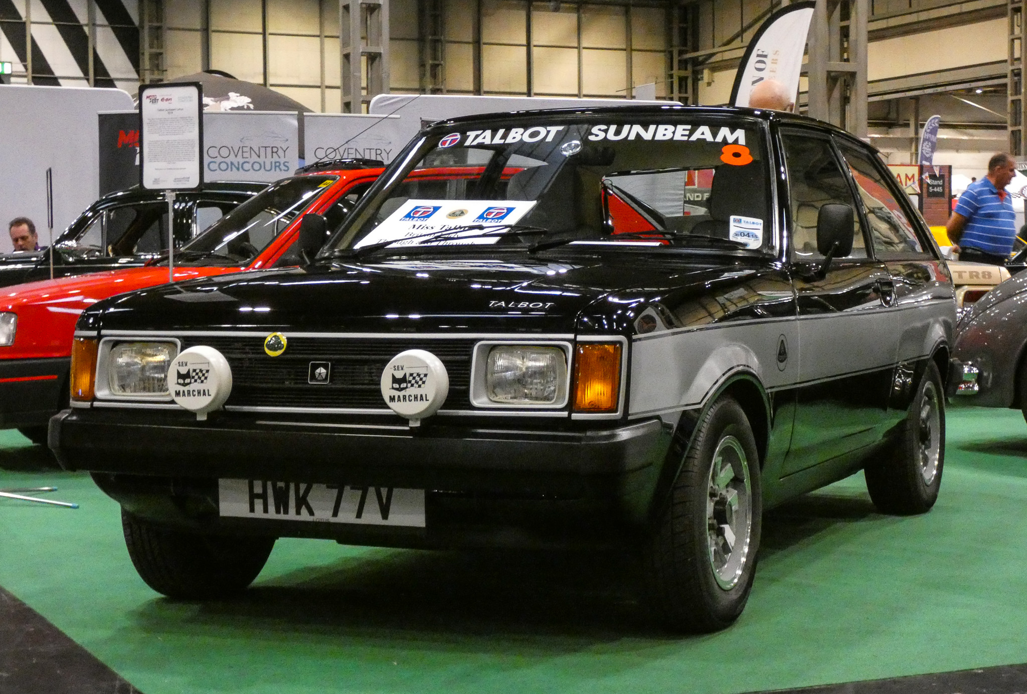HWK77V, Talbot Sunbeam 