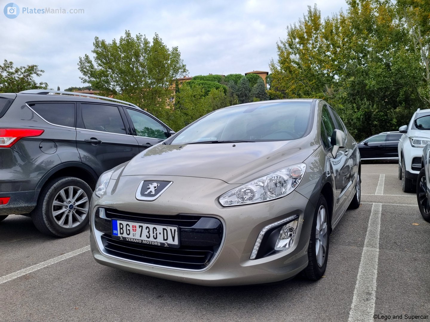 BG 730-DV, Peugeot 308 1st gen 5-door Hatch (T7), 2007–2010 (don't set)