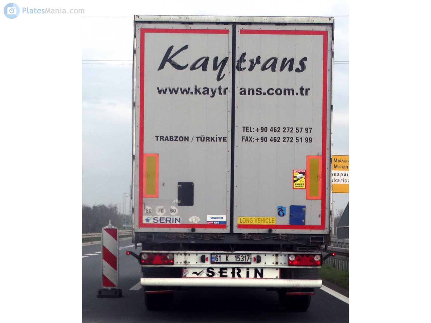 61 K 15317, Serin Trailer 