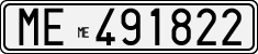 License plate of Italy, Cars (1927 year series)