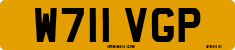 License plate of the United Kingdom, 1983 year system