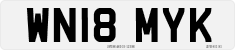 License plate of the United Kingdom, 2001 year system