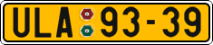 License plate of the Czech Republic, Commercial vehicles (1960)