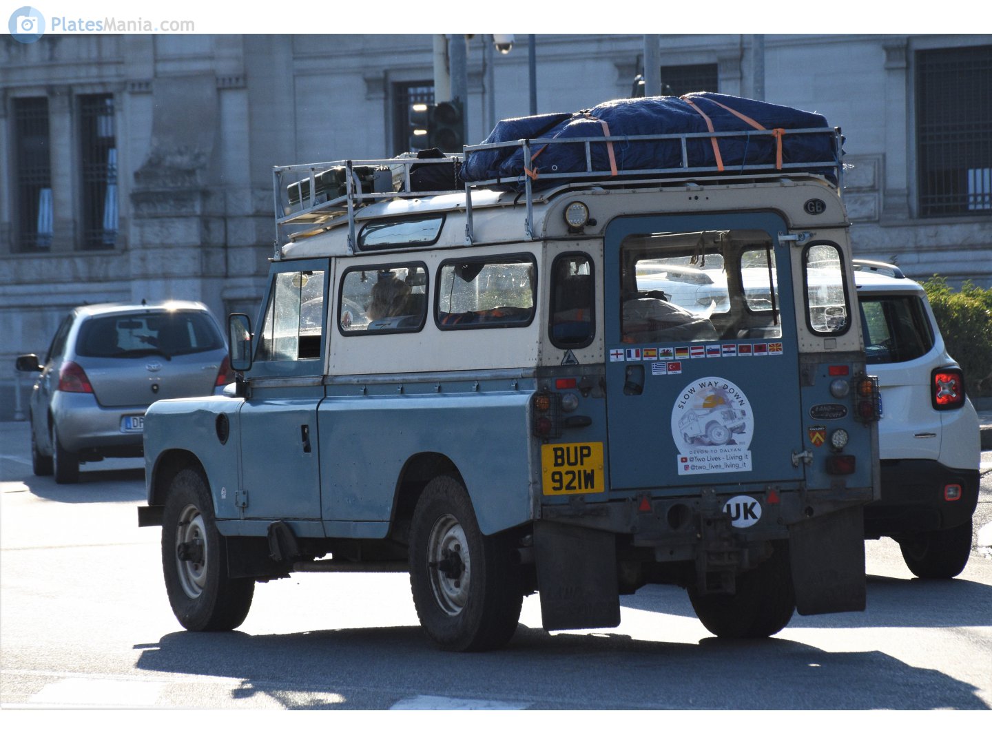 BUP921W, Land Rover Series III 