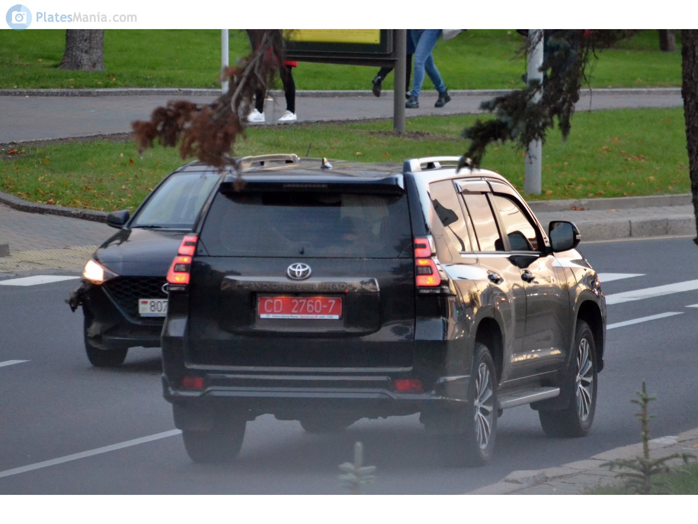 CD 2760-7, Toyota Land Cruiser Prado 4th gen 5-door SUV (J150), 2nd facelift, 2017–2023