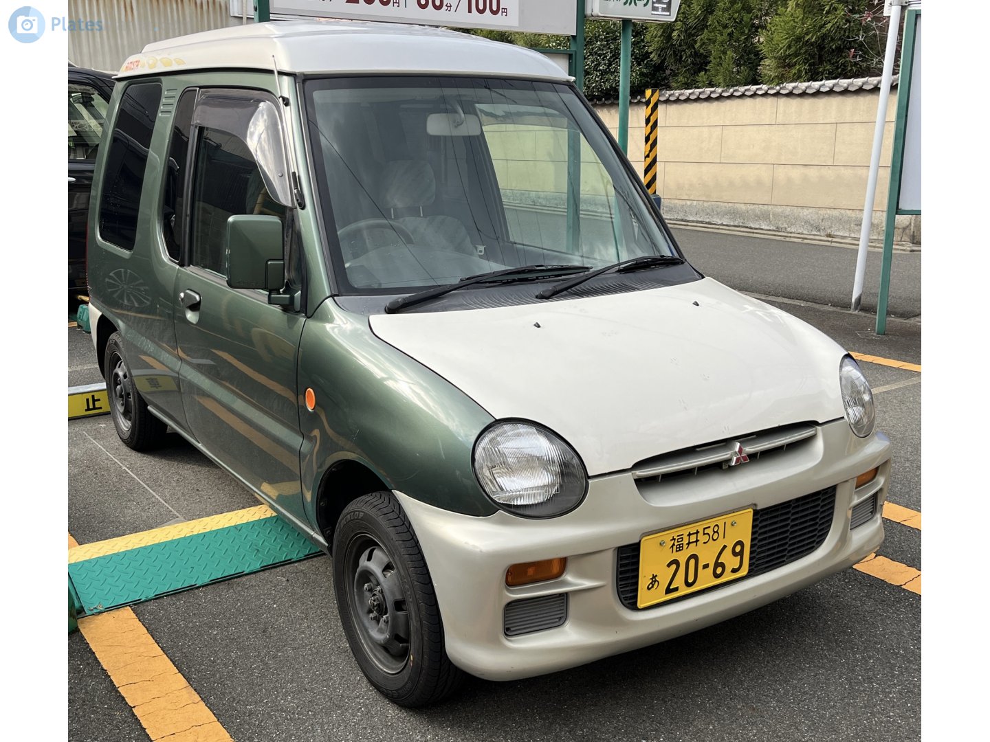 福井 581 あ 2069, Mitsubishi Minica 7th gen Toppo (H31/H32/H36/H37), 1993–1998