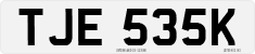License plate of the United Kingdom, 1963 year system