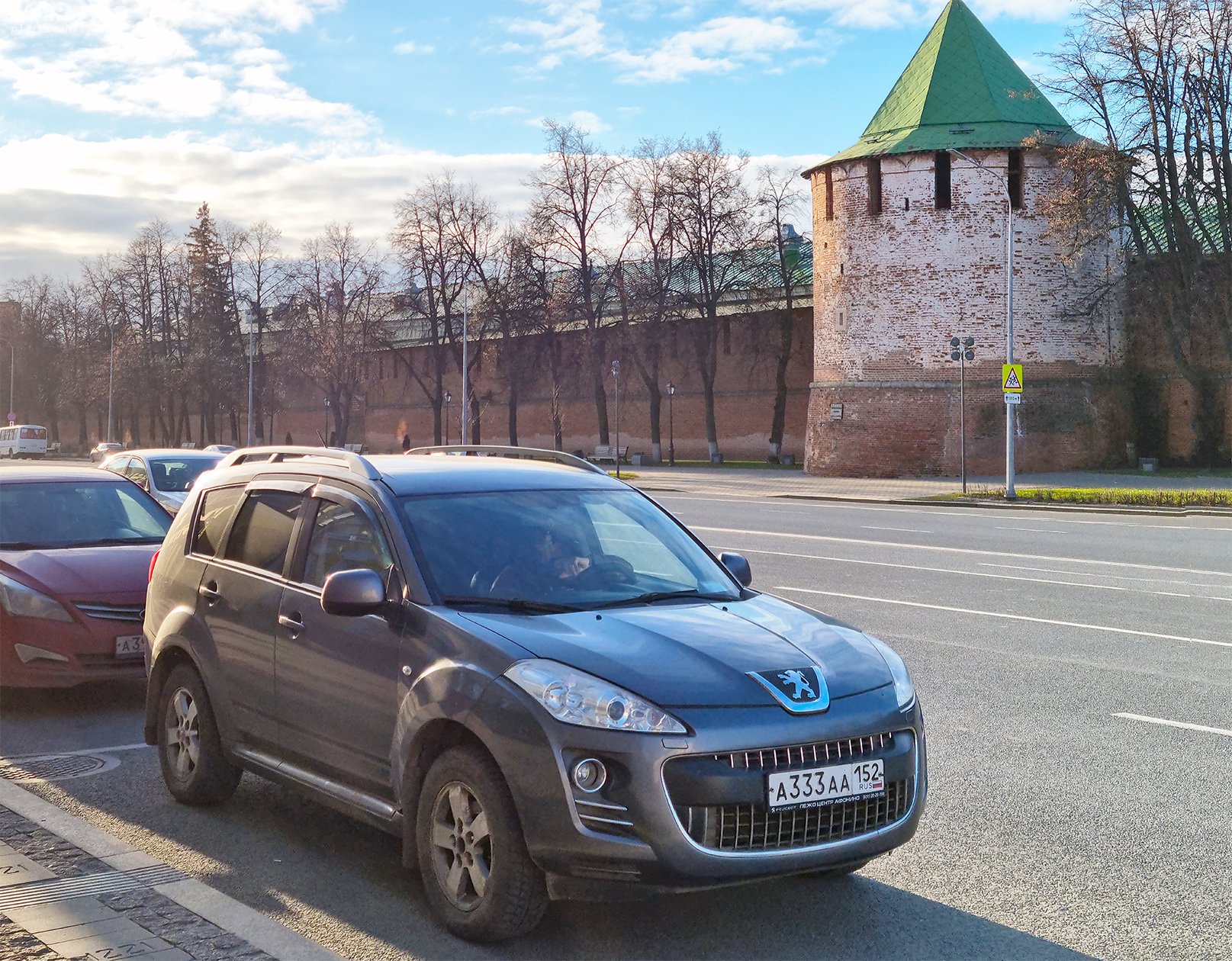 а 333 аа 152, Peugeot 4007 1st gen (I3), 2007–2012