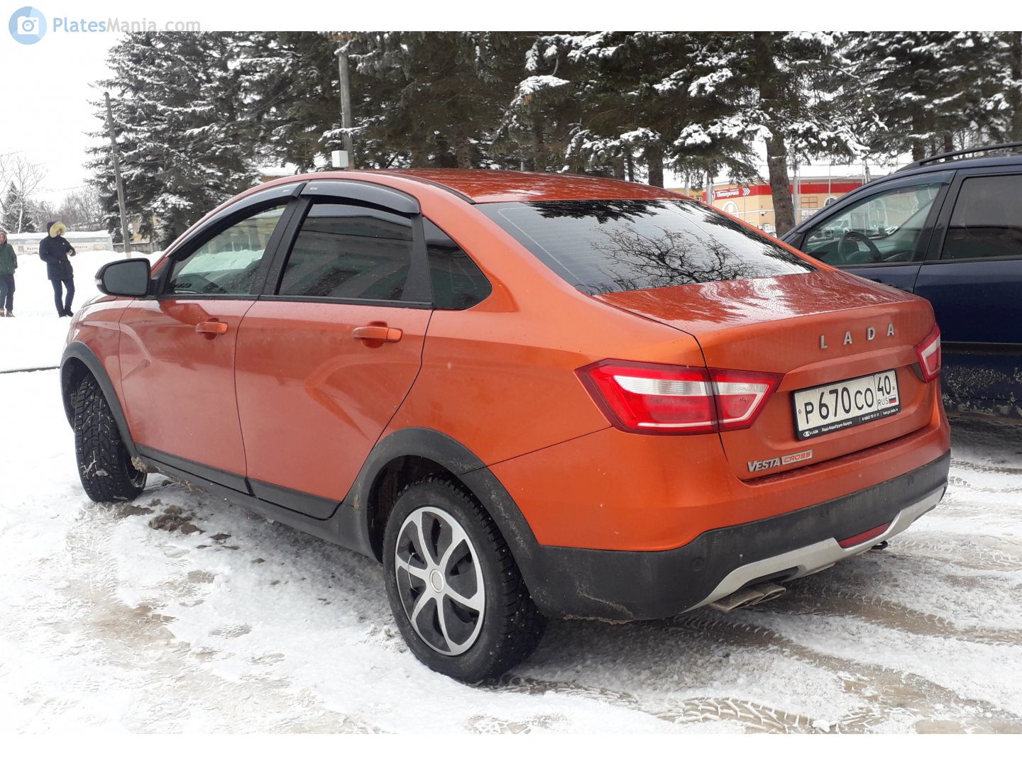р 670 со 40, Lada (VAZ) Vesta 1st gen Cross Sedan (GFL), 2018–2022