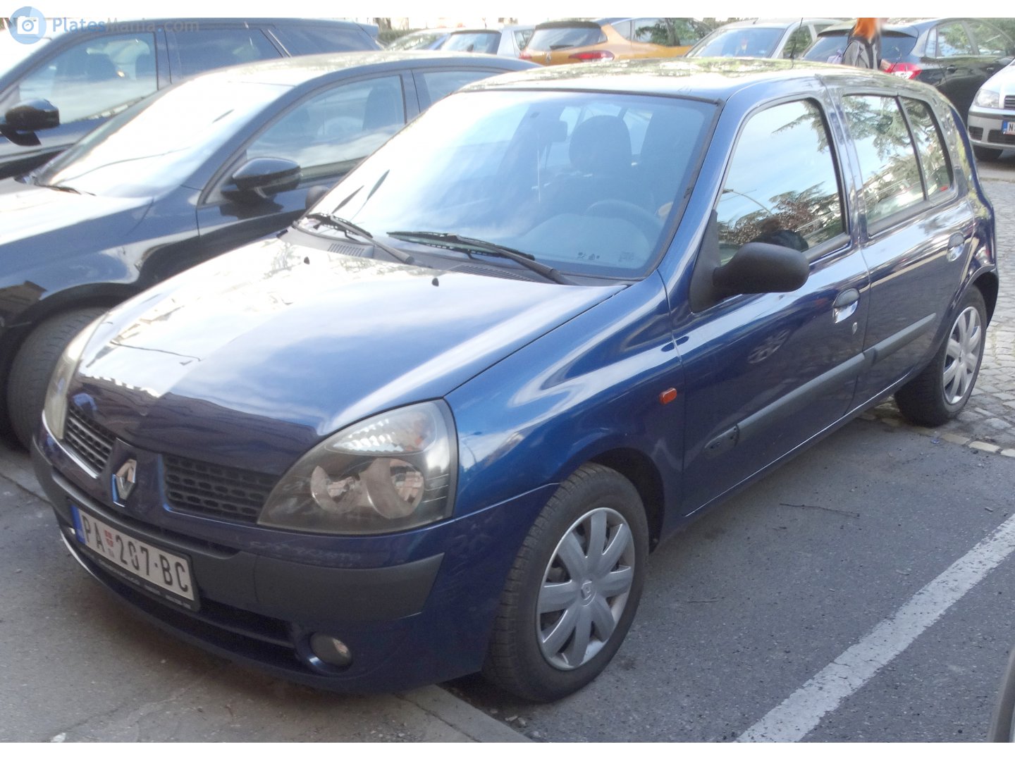 PA 207-BC, Renault Clio 2nd gen 3-door Hatch (C65), 1st facelift, 2001–2006