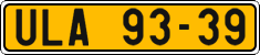 License plate of the Czech Republic, Commercial vehicles (1960)