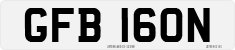 License plate of the United Kingdom, 1963 year system