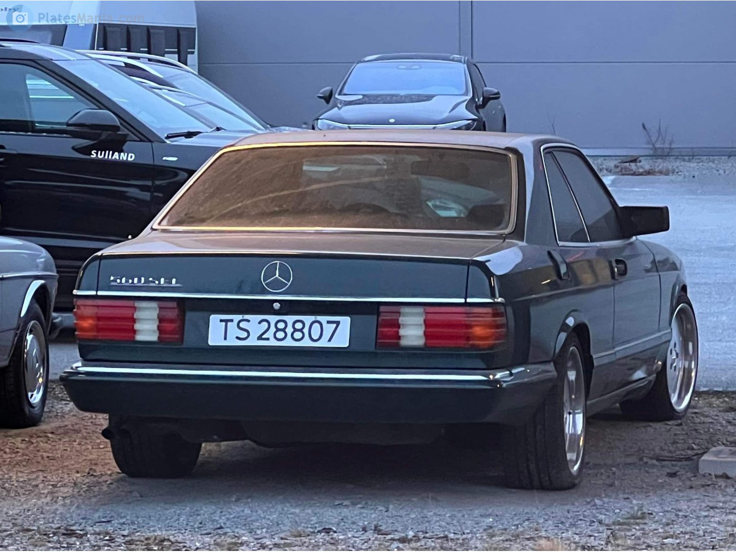 TS 28807, Mercedes-Benz S-Klasse 4th gen Coupé (C126), 1981–1991