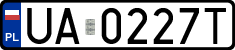License plates of Poland, Military