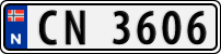 License plate of Norway, Trailers, motorcycles, special vehicles
