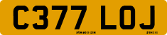License plate of the United Kingdom, 1983 year system